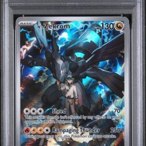 N'S Zekrom Ascended Heroes Etb Pokemon Mep En-Me Black Star Promo 031 NM PSA 9