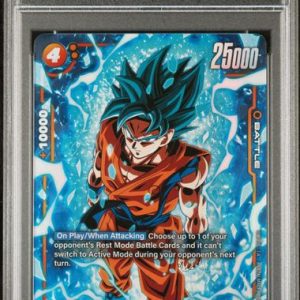 2024 DRAGON BALL SUPER CARD GAME FUSION WORLD BLAZING AURA SON GOKU PSA 10