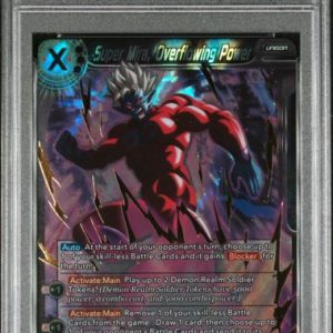 Spr Mira, Ovrflw Pwr Dragon Ball Super Card Game Series 17 Ultimate Squad BT17