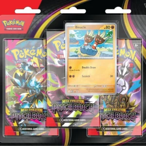 Pokémon - Mega Evolution - Pitch Black - 3 Pack Blister