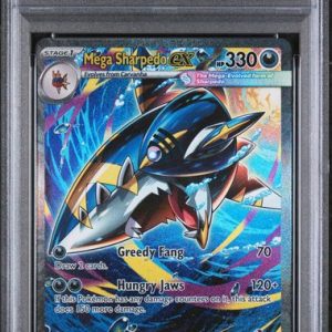 Mega Sharpedo Ex Special Illustration Rare Pokemon Pfl En-Phantasmal Flames 127