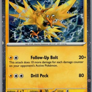 Zapdos - (Cosmos Holo) Holo Promo SV: Scarlet & Violet Promo Cards 157