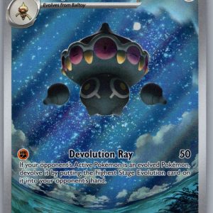 Claydol Holo Illustration Rare ME04: Chaos Rising 092/086
