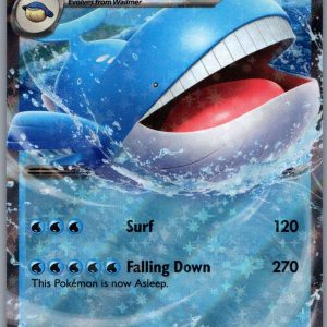 Wailord ex Holo Double Rare ME05: Pitch Black 016/084 NM