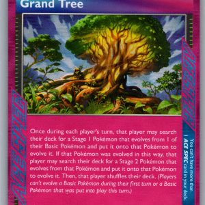 Grand Tree Holo ACE SPEC Rare SV07: Stellar Crown 136/142