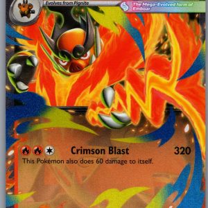Mega Emboar ex - Holo Double Rare ME: Ascended Heroes 031/217 NM