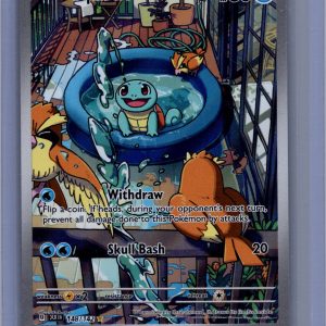 Squirtle Holo Illustration Rare SV07: Stellar Crown 148/142