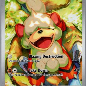 Hisuian Growlithe Holo Illustration Rare SV06: Twilight Masquerade 181/167