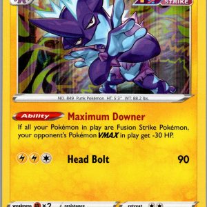 Toxtricity (108) Holo Rare SWSH08: Fusion Strike 108/264 NM
