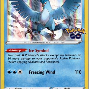 Articuno Holo Rare Pokemon GO 024/078 NM