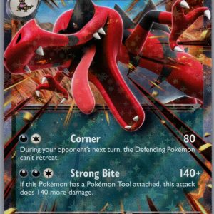 Krookodile ex Holo Double Rare ME04: Chaos Rising 055/086 NM