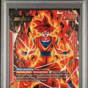 PSA 10 Son Goku - FB02-001 - Alternate Art - Blazing Aura Fusion World