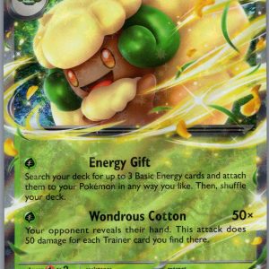 Whimsicott ex Holo Double Rare SV: White Flare 005/086 NM