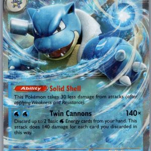Blastoise ex Holo Double Rare SV: Scarlet & Violet 151 009/165 NM