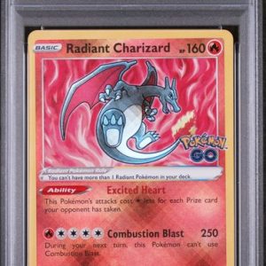 Radiant Charizard Pokemon Go 011 PSA 9